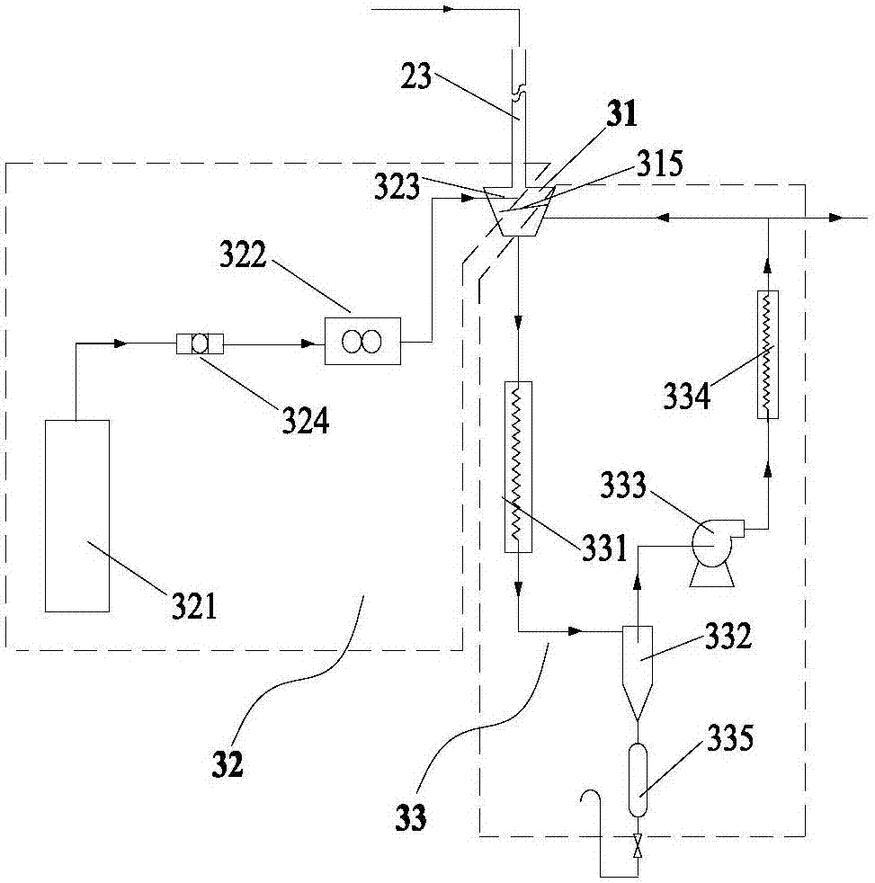 Thermal cracking simulation experiment device and method