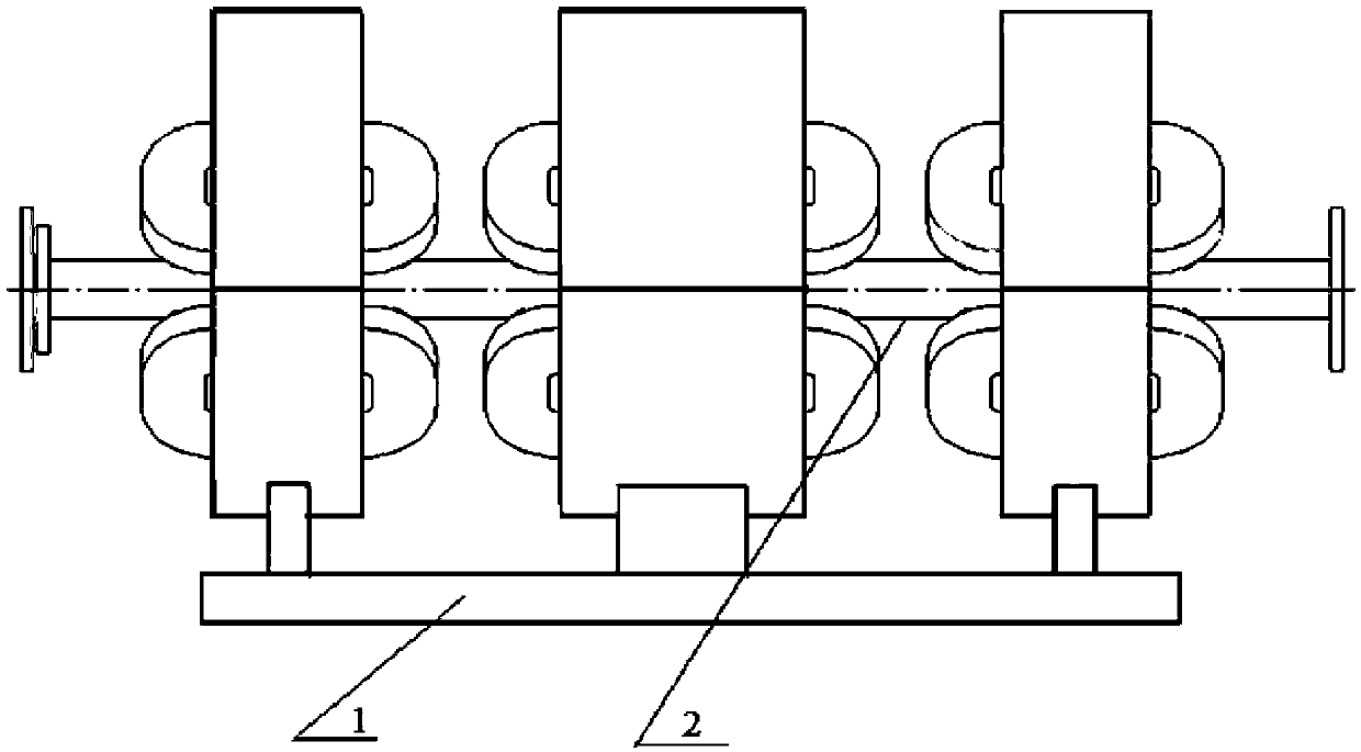 Three-unit magnetic quadrupole lens system and manufacturing method thereof