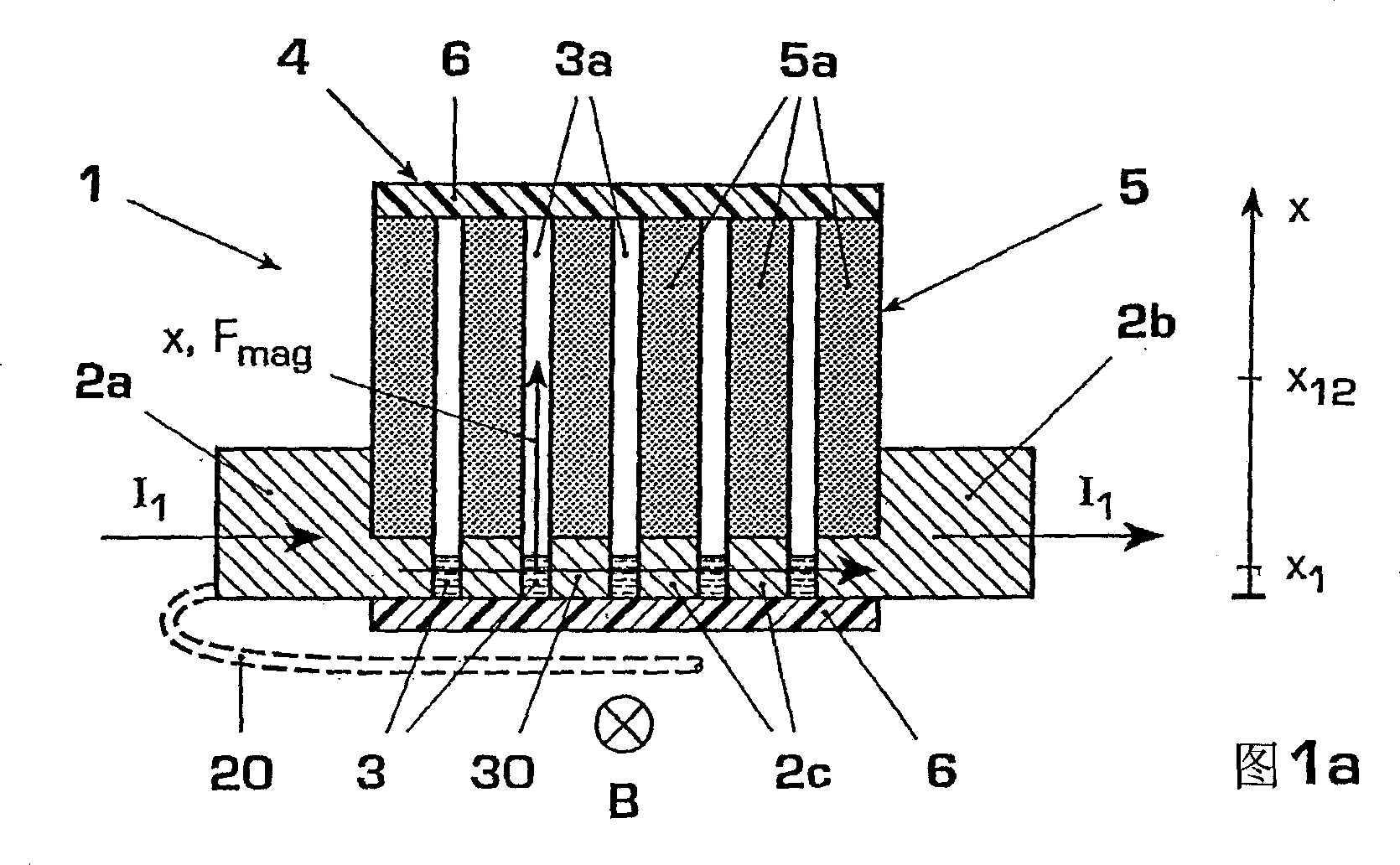 Method and device for limiting the current in a liquid metal current limiter