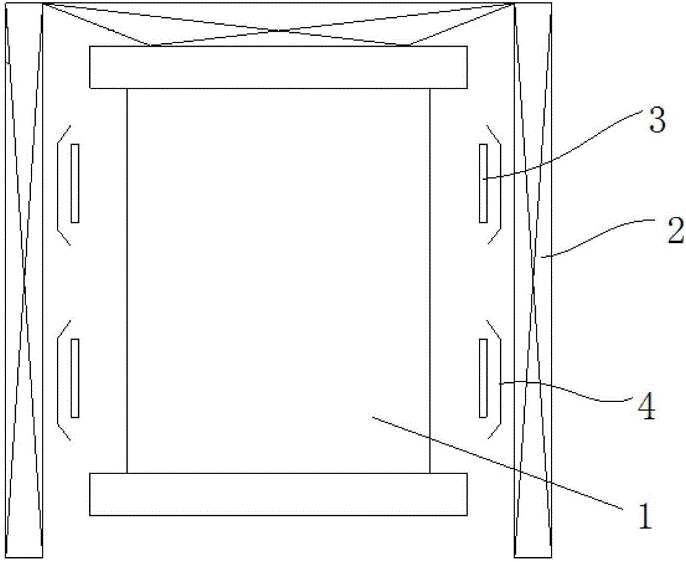 Infrared array heating system