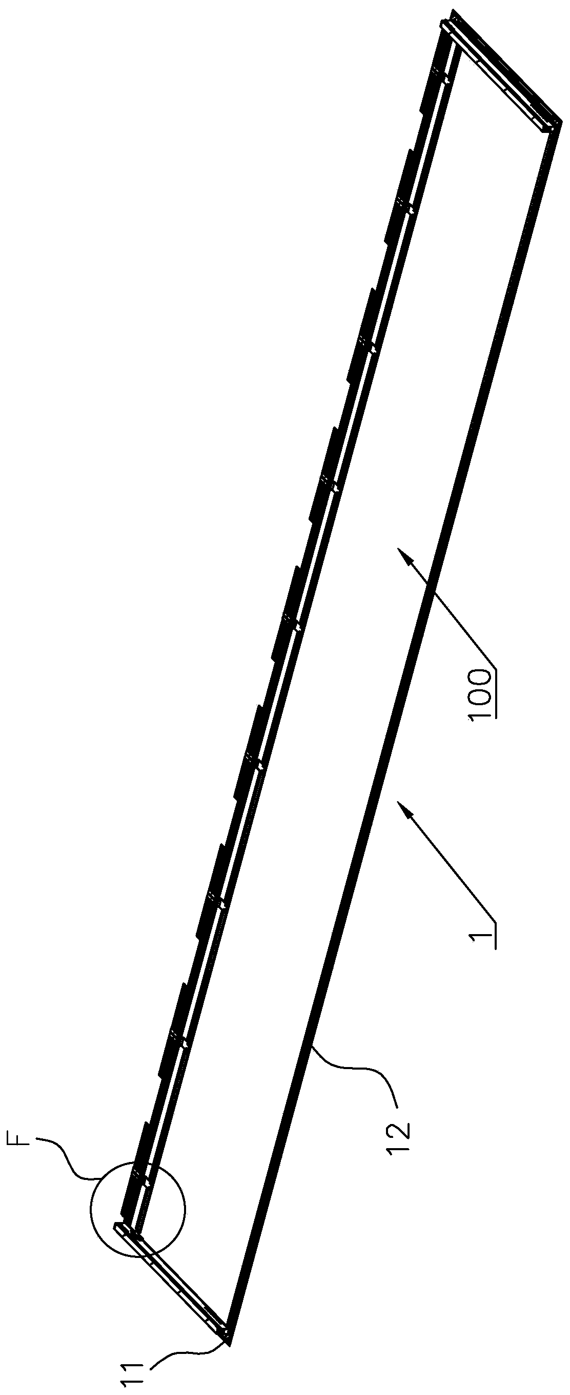 Cloth clamping air frame of embroidery equipment