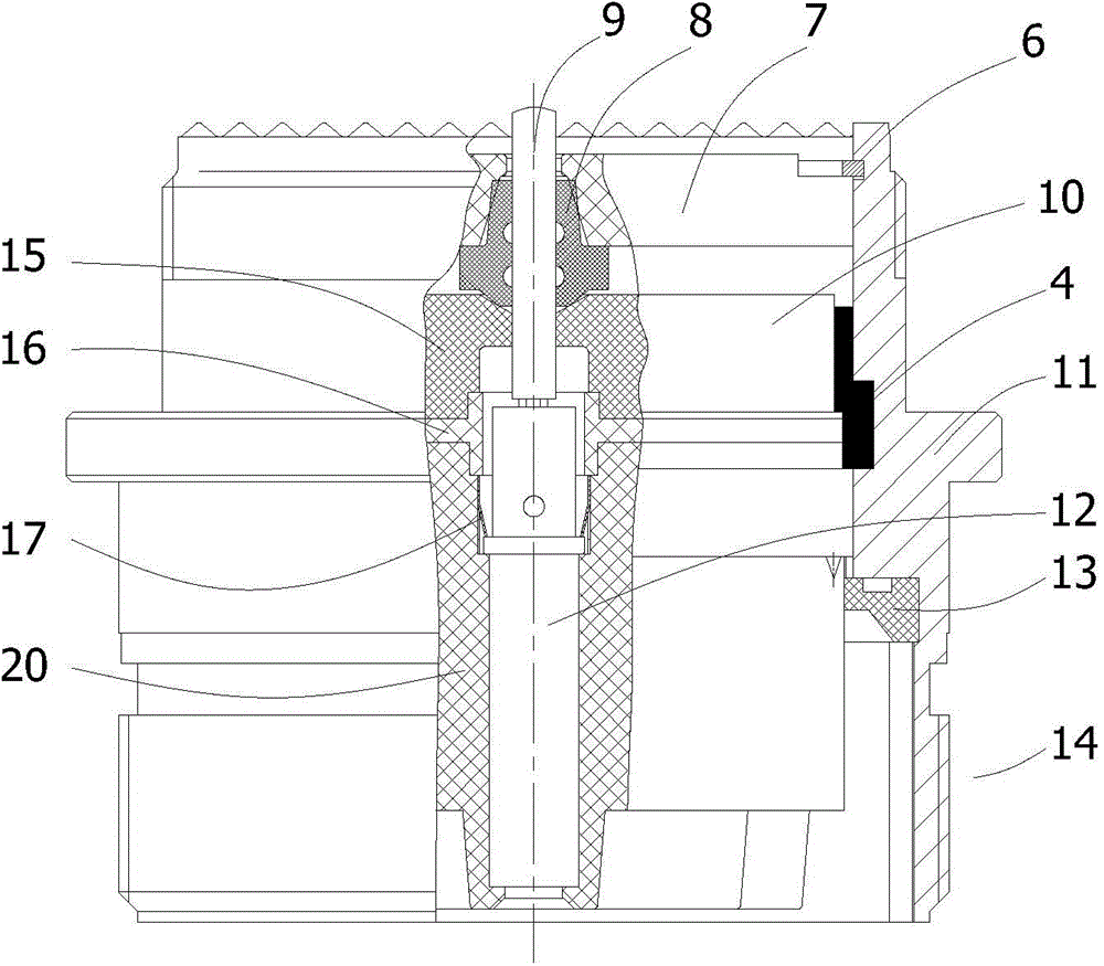 A sealed high voltage resistant electrical connector