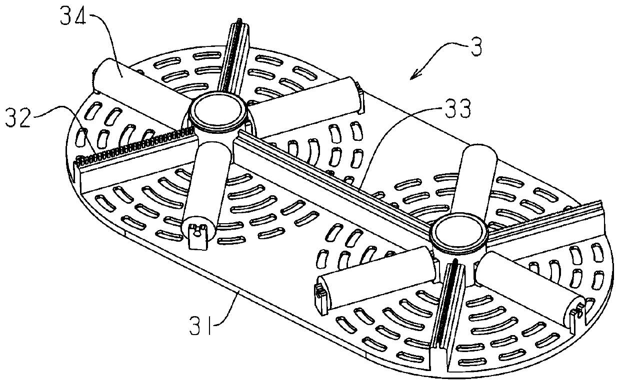 Electric mop cleaning tool