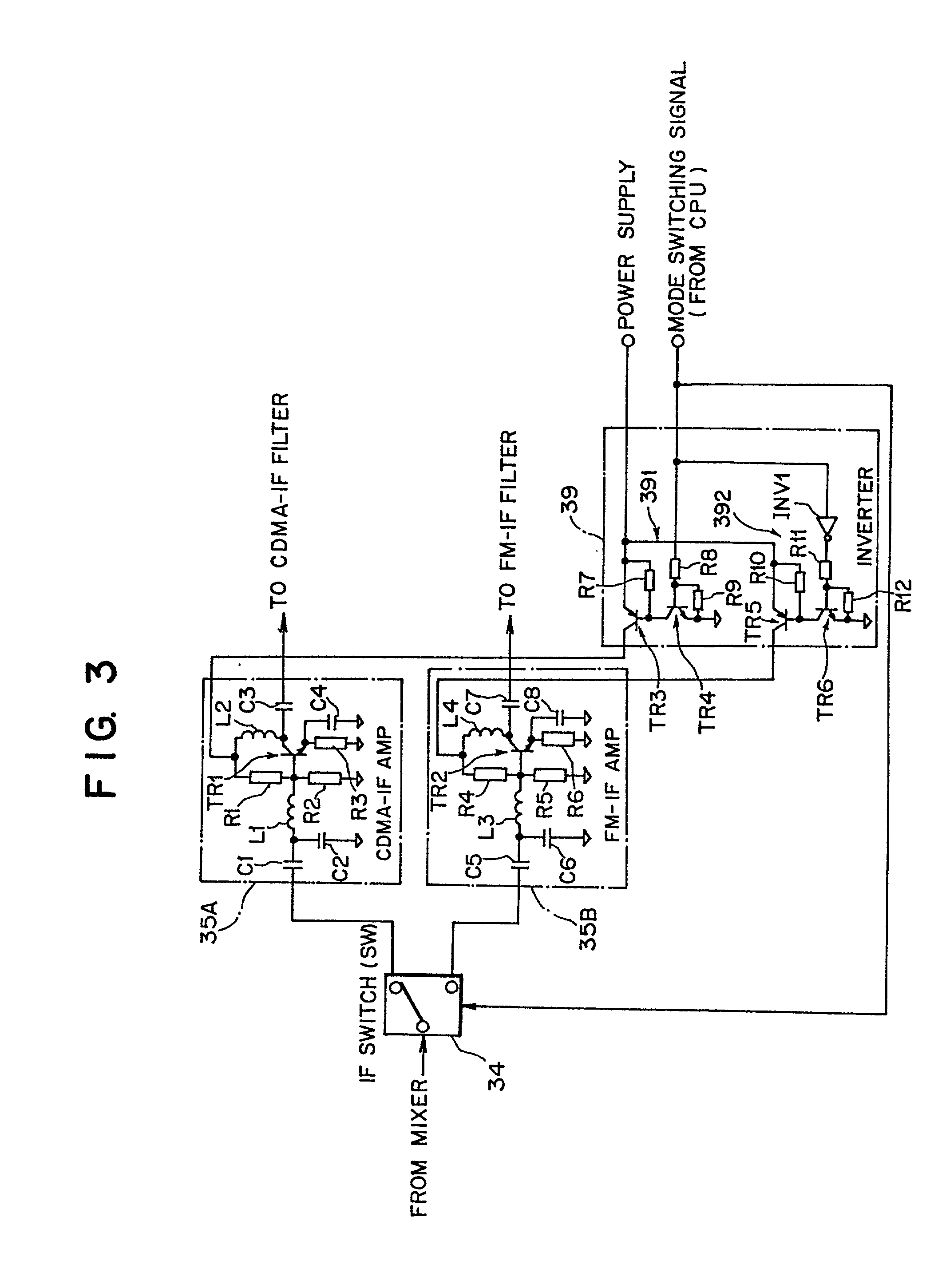 Radio receiver and signal amplifying method in radio receiver