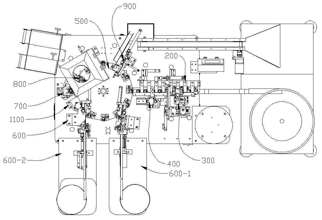 Automatic assembling equipment for semi-finished product of micro loudspeaker