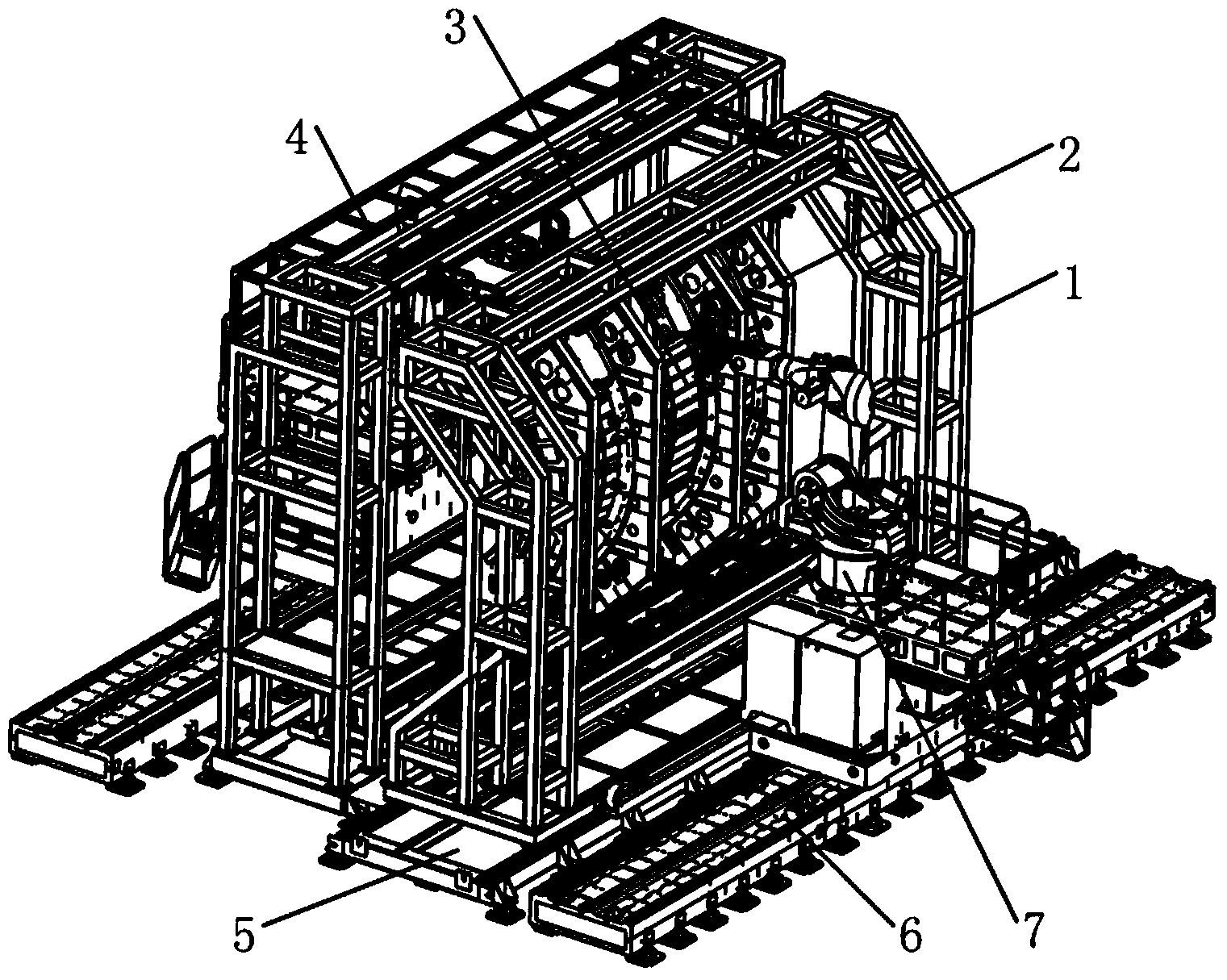 Flexible assembly system for aircraft panel