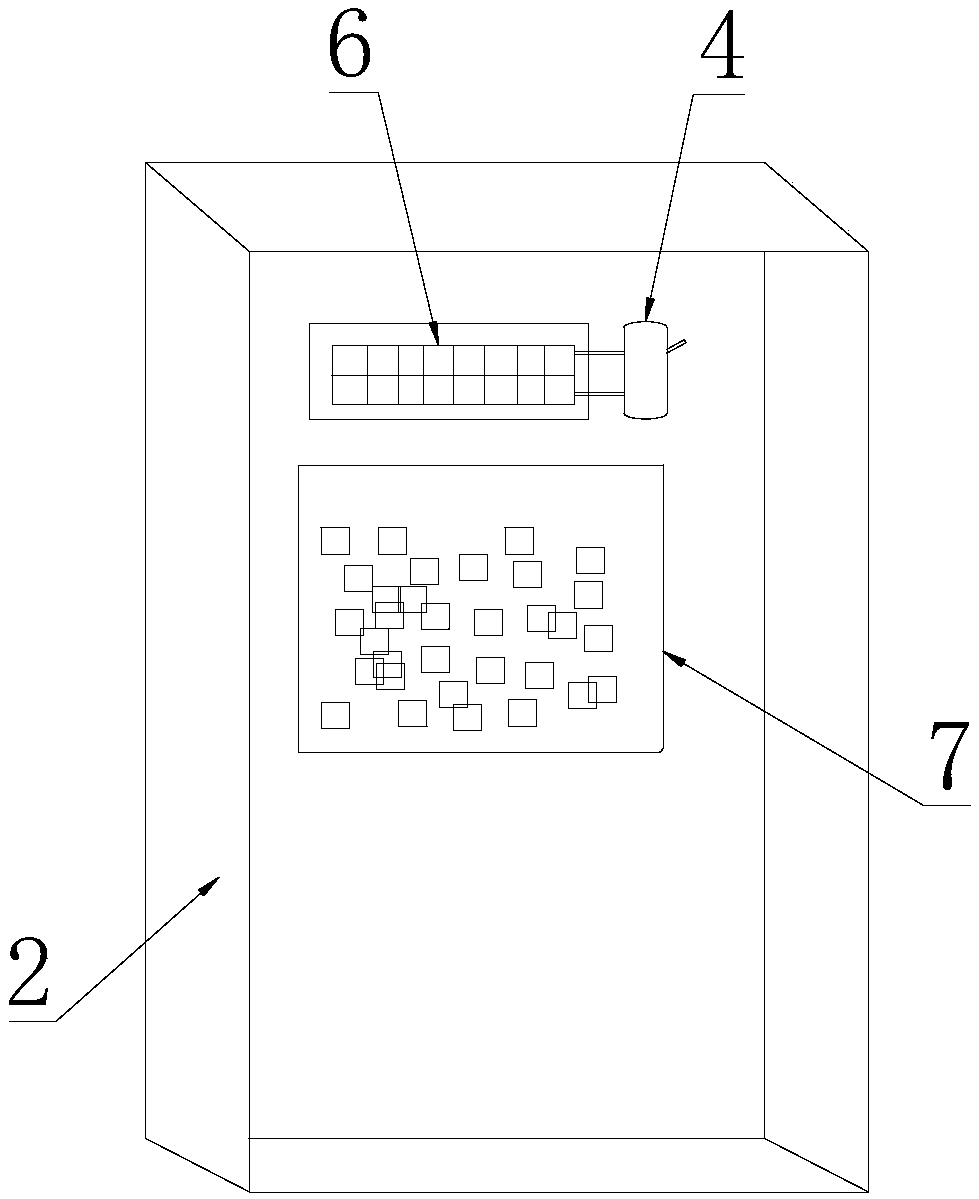 On-door ice making system, refrigerator for making transparent ice