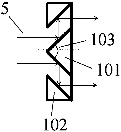 High-multiplying-power beam expanding system of laser beam