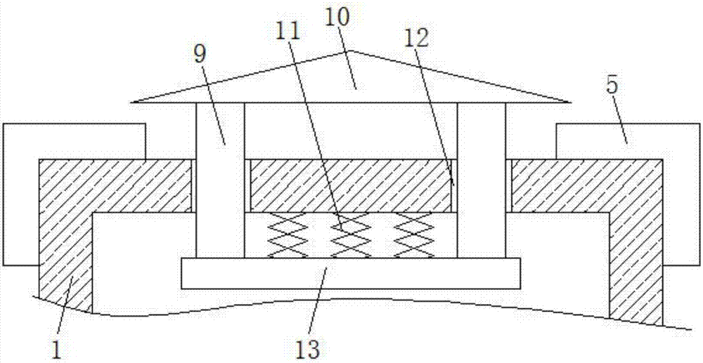 Anti-collision device, with high protection capability, of power electric cabinet