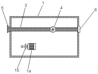 A ventilation and filtration method for logistics in underground pipe gallery