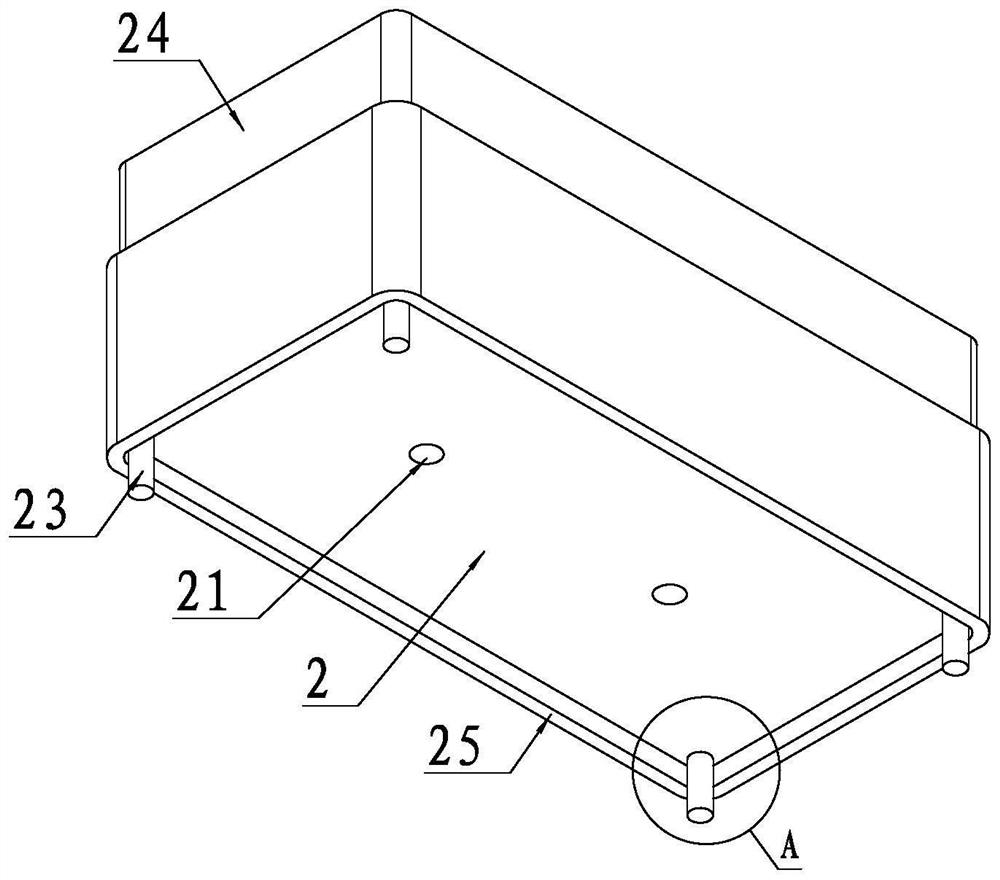 An anti-interference crystal oscillator installation structure and installation method