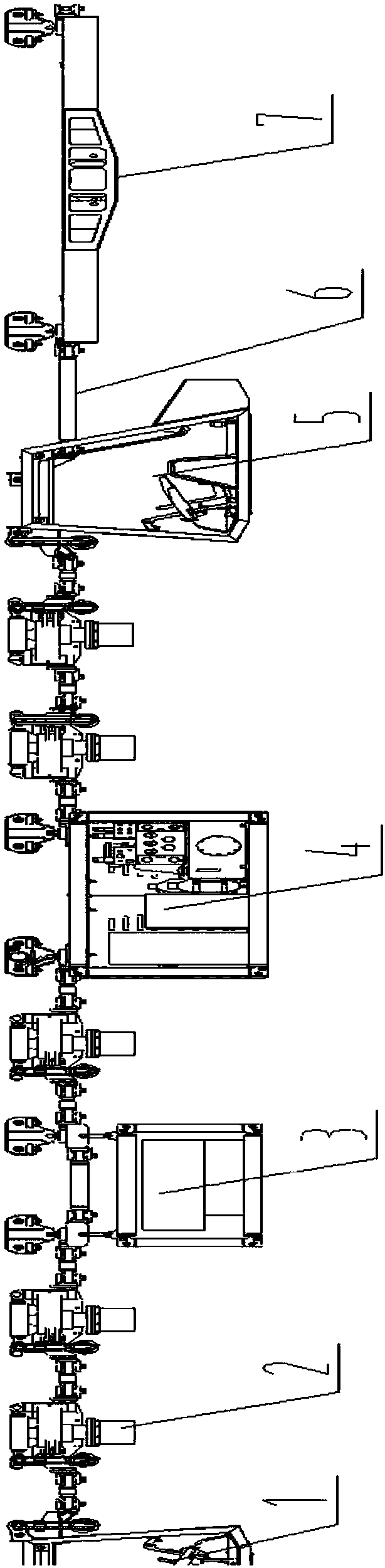 New-energy hydraulic single-track transportation vehicle