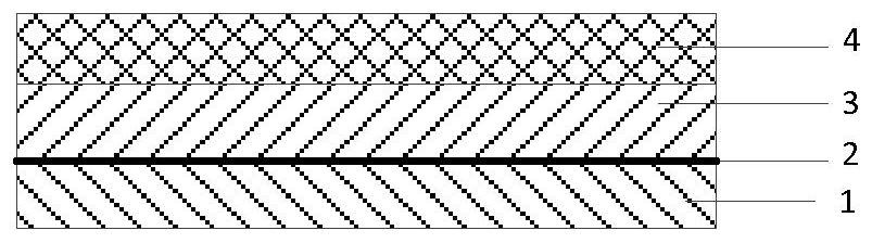 A sensor structure and its preparation method, strain monitoring method and device