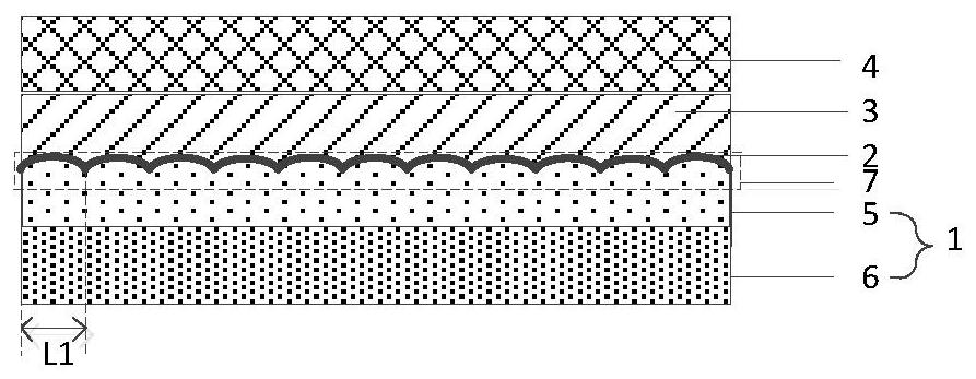 A sensor structure and its preparation method, strain monitoring method and device