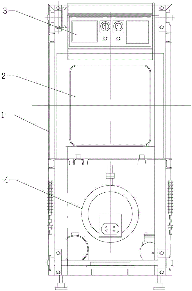 A kind of medical low-temperature steam formaldehyde sterilization cabinet and its sterilization method