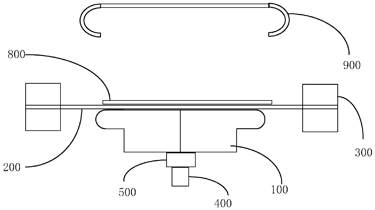 Flexible display panel laminating device and method