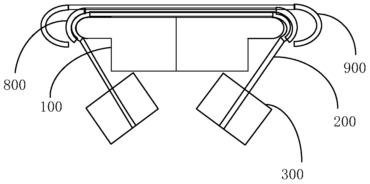 Flexible display panel laminating device and method