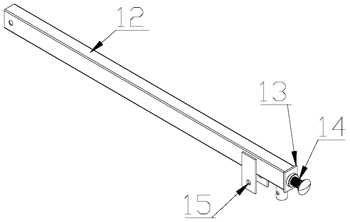 Elevator shaft operating platform and its construction method