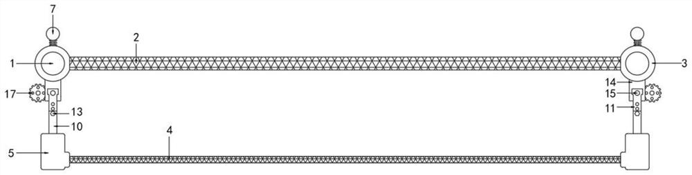 Falling object prevention device for building construction management