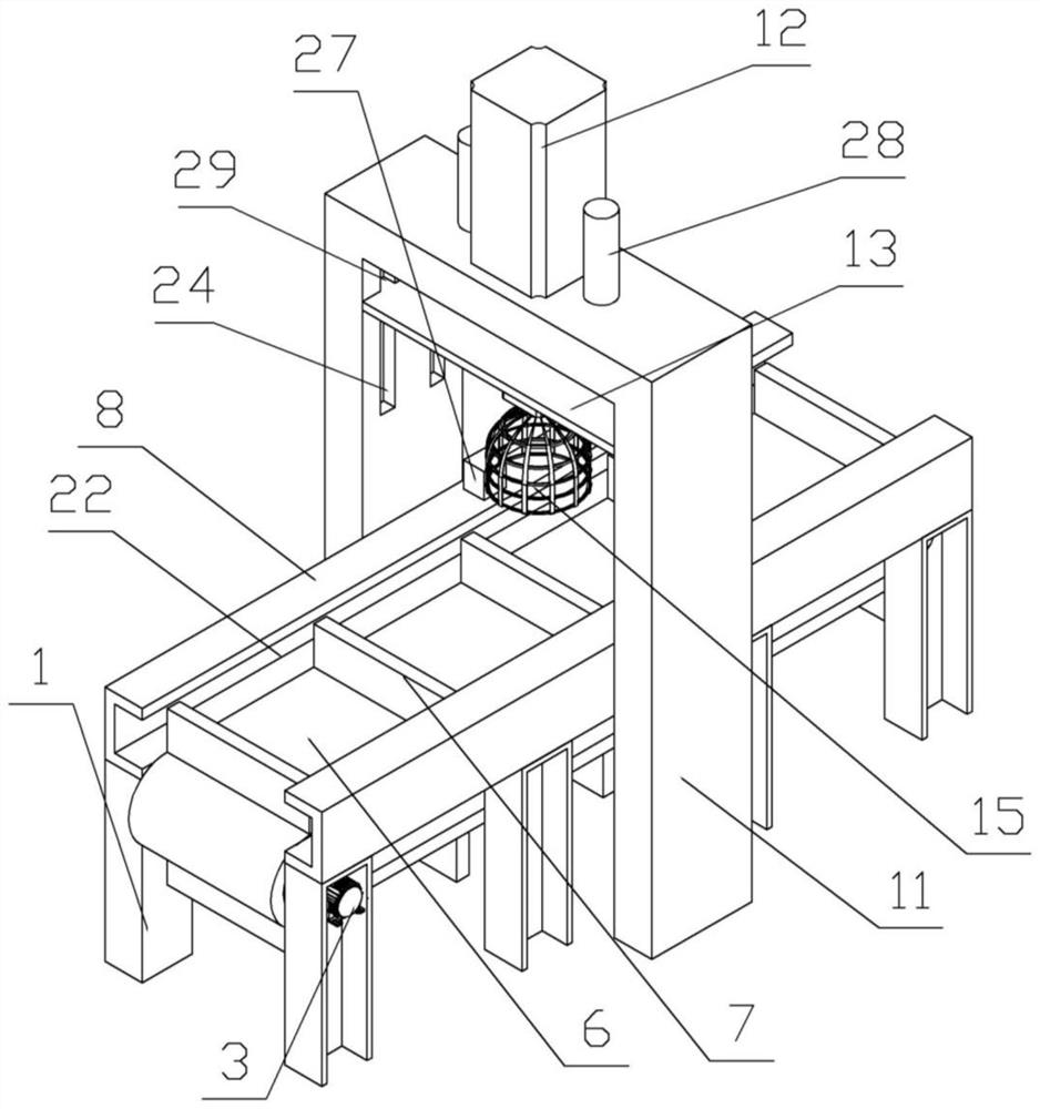 Bamboo shoot peeling device