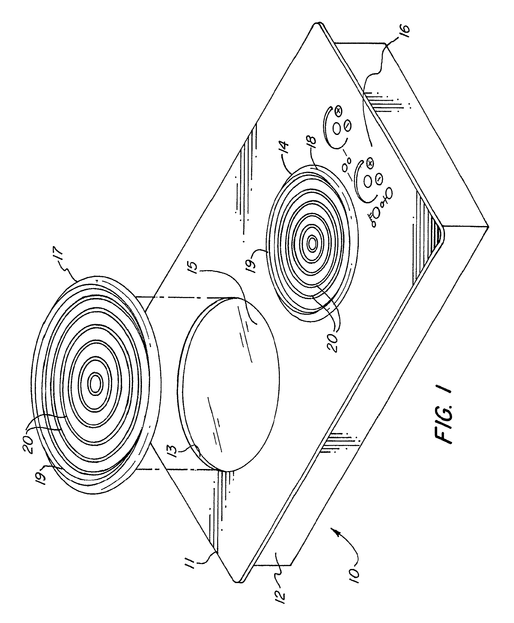 Induction cook-top apparatus