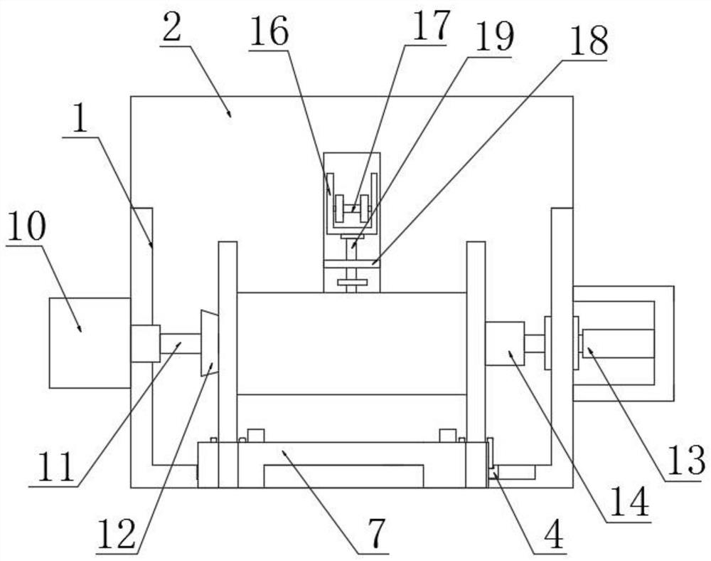 Cable winding equipment for cable sheath production