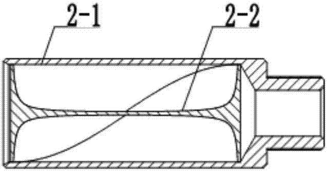 Coring drilling tool single-action device for preventing following moving of internal assembly