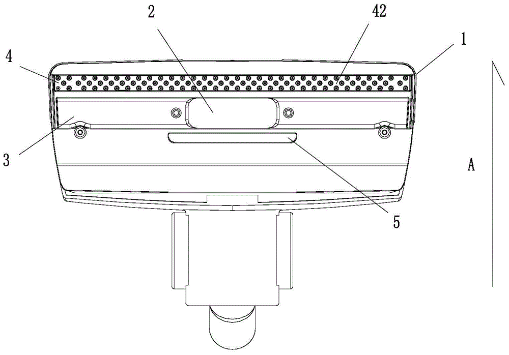 Suction nozzle for vacuum cleaner and cleaning device with suction nozzle