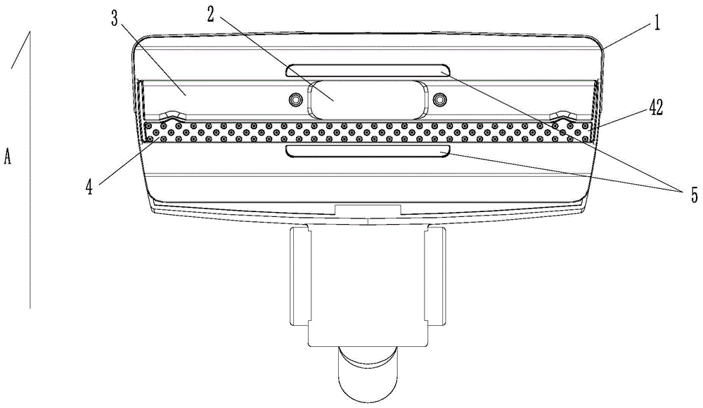 Suction nozzle for vacuum cleaner and cleaning device with suction nozzle