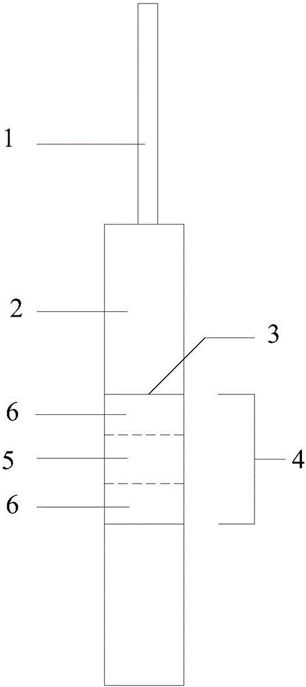 Rope capable of prompting fatigue degree