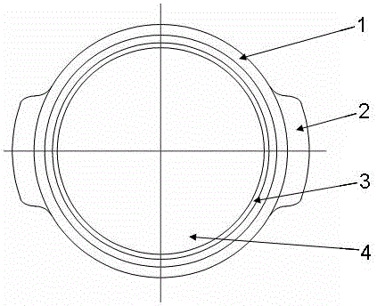 Colored glass-ceramic with ultra-low expansion coefficient and high transparency and preparation method thereof