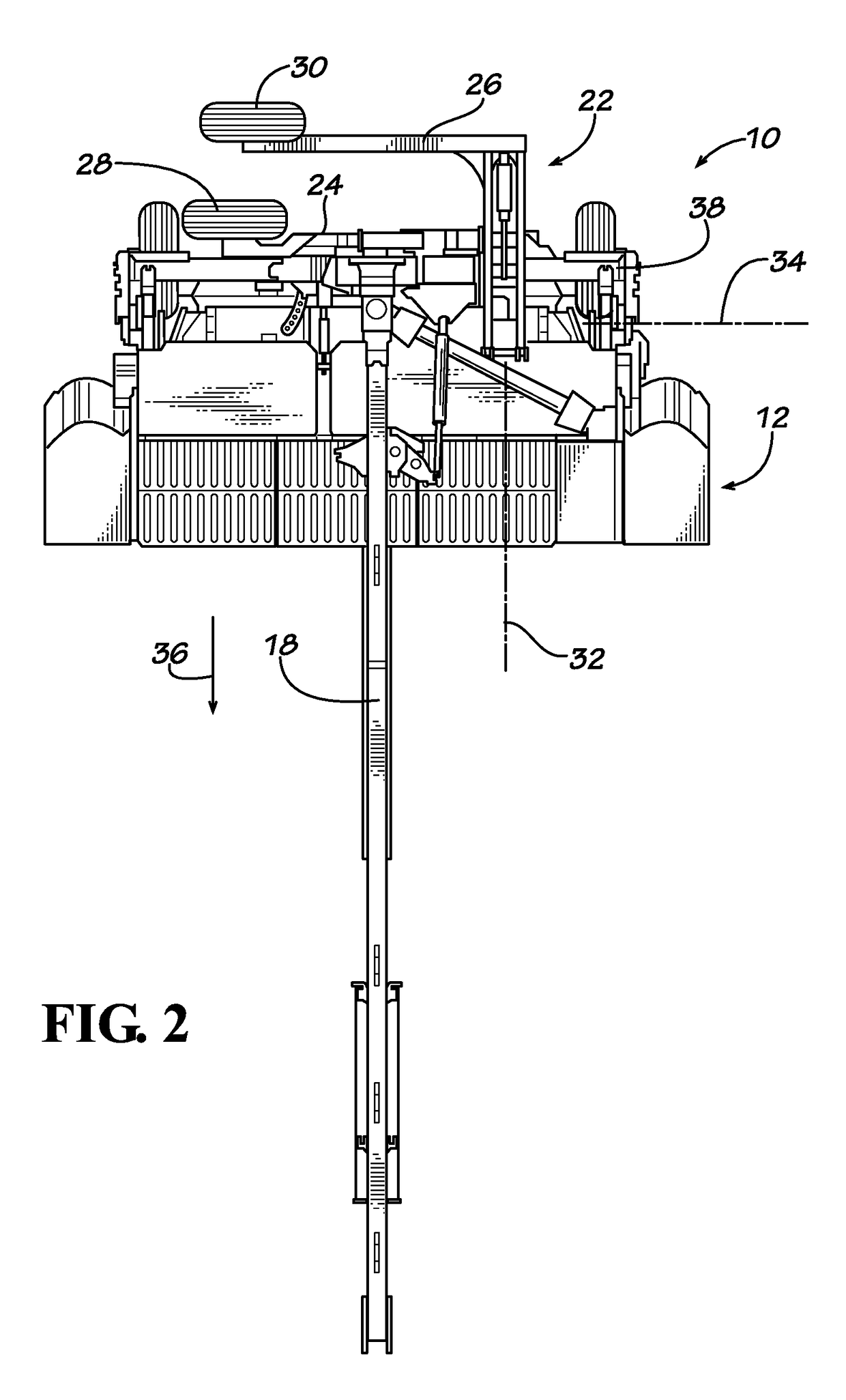 Transport system for a center pivot agricultural machine