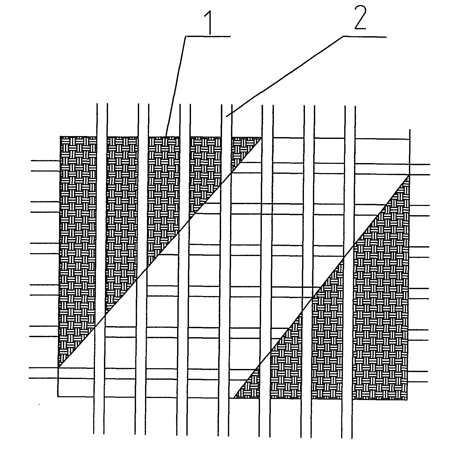 High-strength composite grid