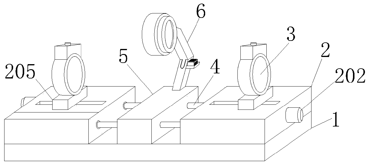 Automatic welding device for municipal water supply and drainage thermoplastic pipe