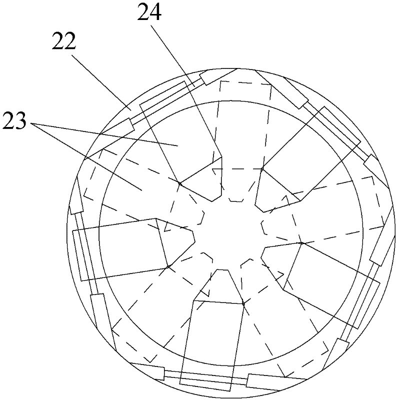 Flammable ice sampling device