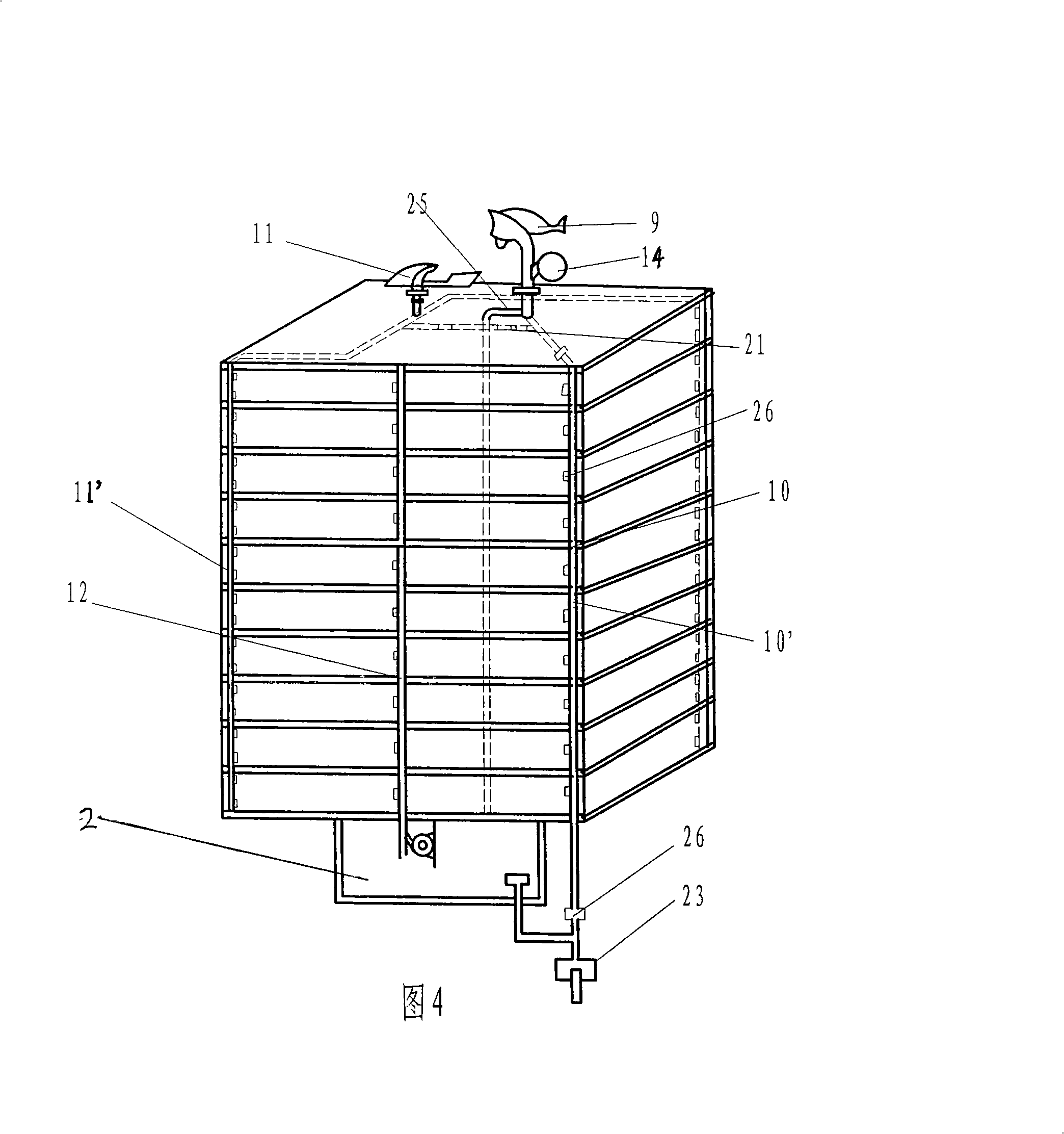 Natural respiration and ecological purification method in building and building using the same