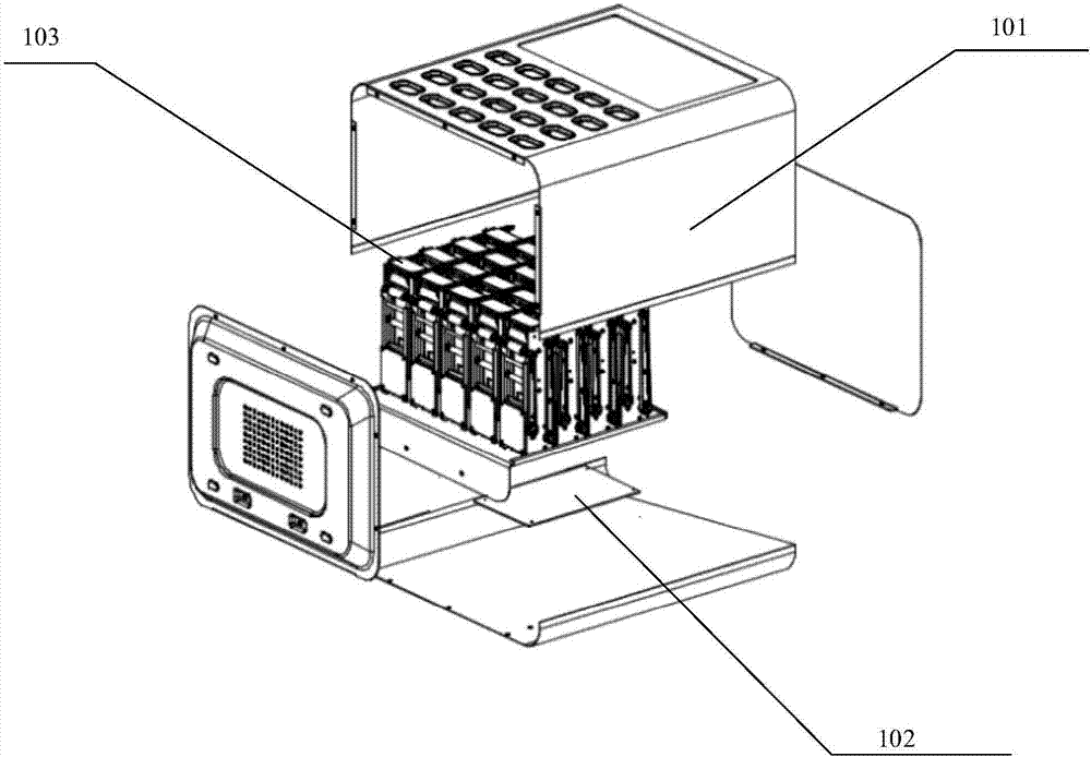 Mobile power source renting system and mobile power source renting cabinet