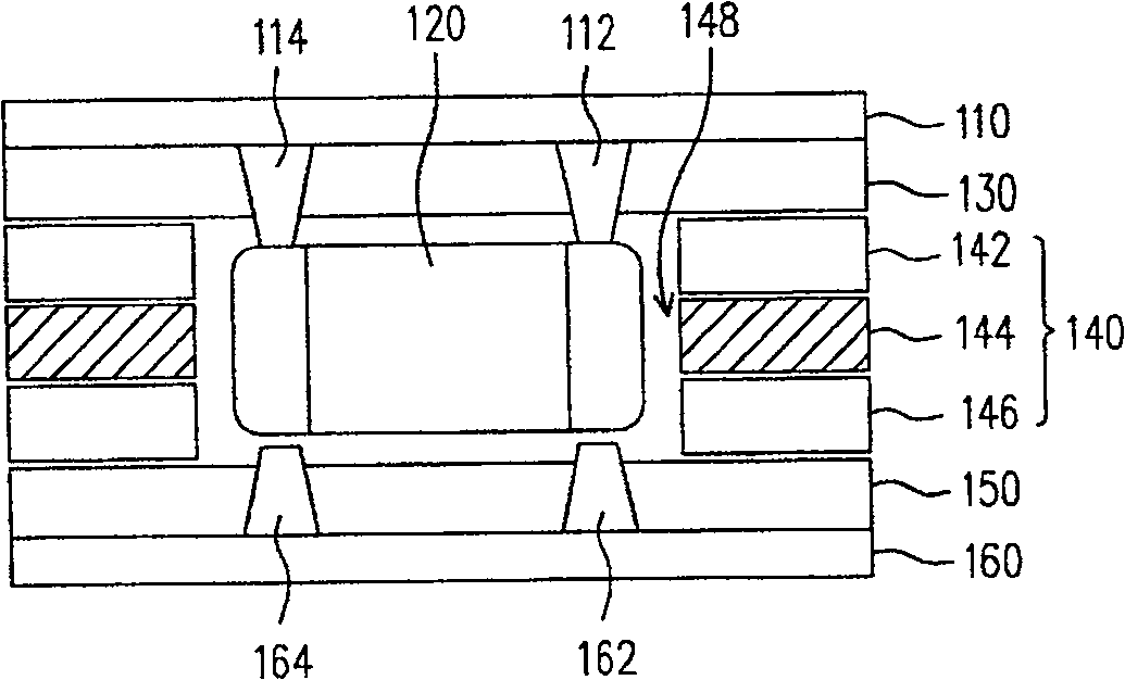 Substrate with embedded element and manufacturing method thereof