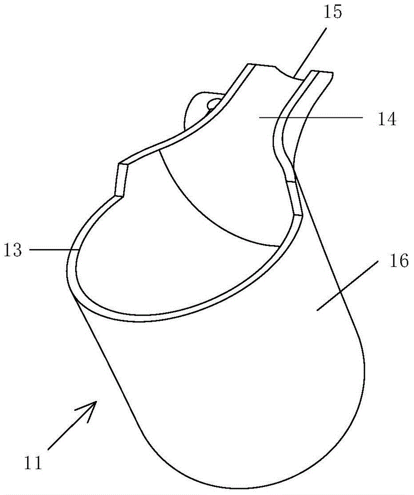 Soup spoon for soup feeding machine