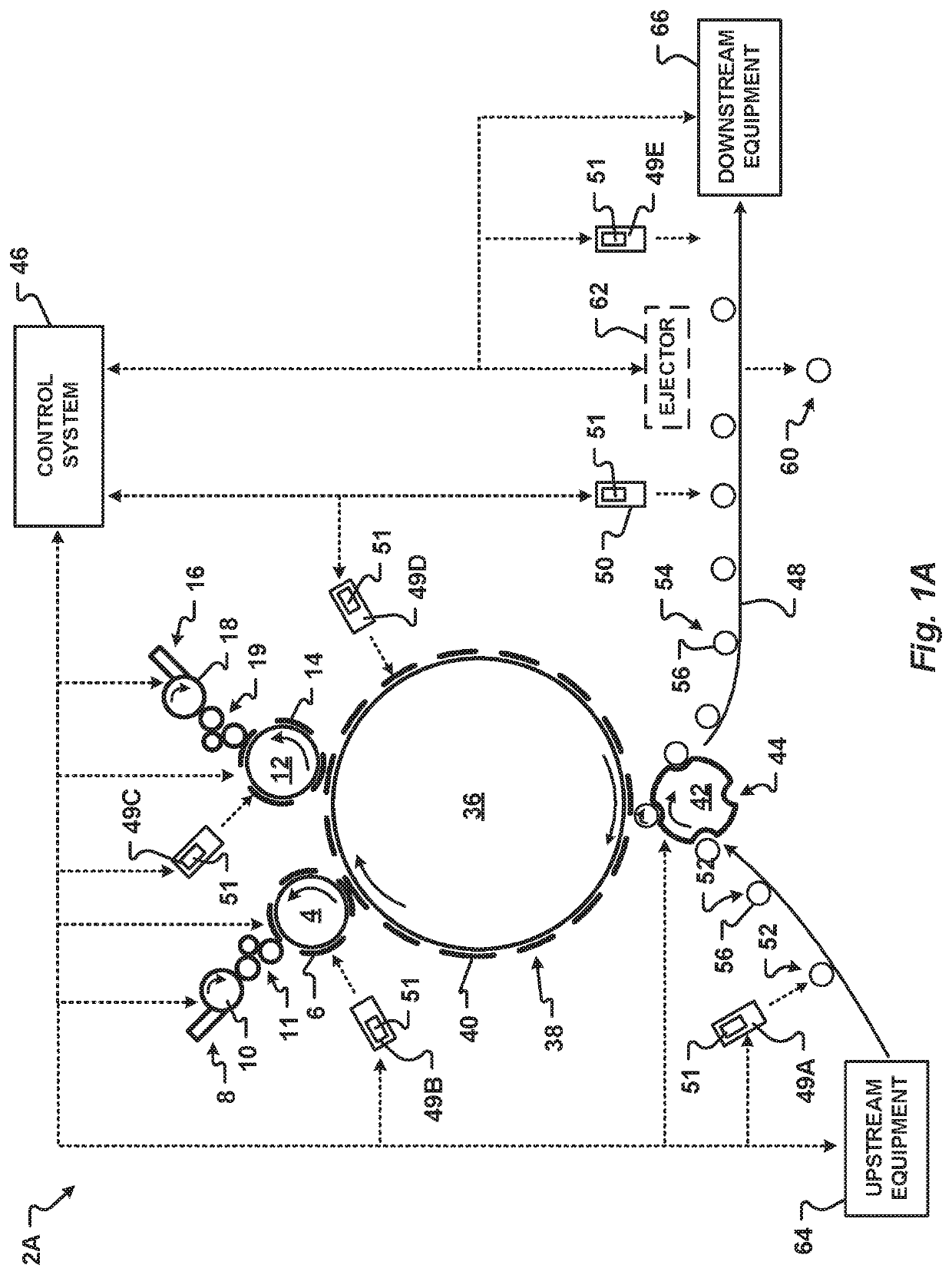 System and method for aligning an inker of a decorator