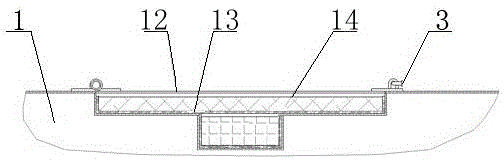 Garbage can for intelligently detecting loading capacity and matched with carriage-detachable type garbage truck