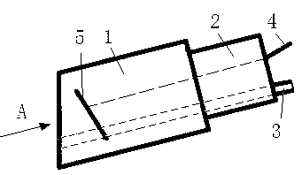 Engine blade in-situ ultrasonic detection method