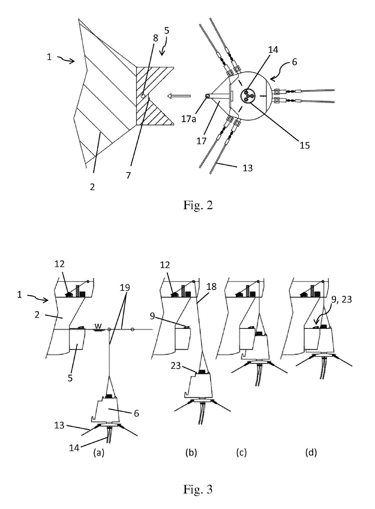 Disconnectable bow turret