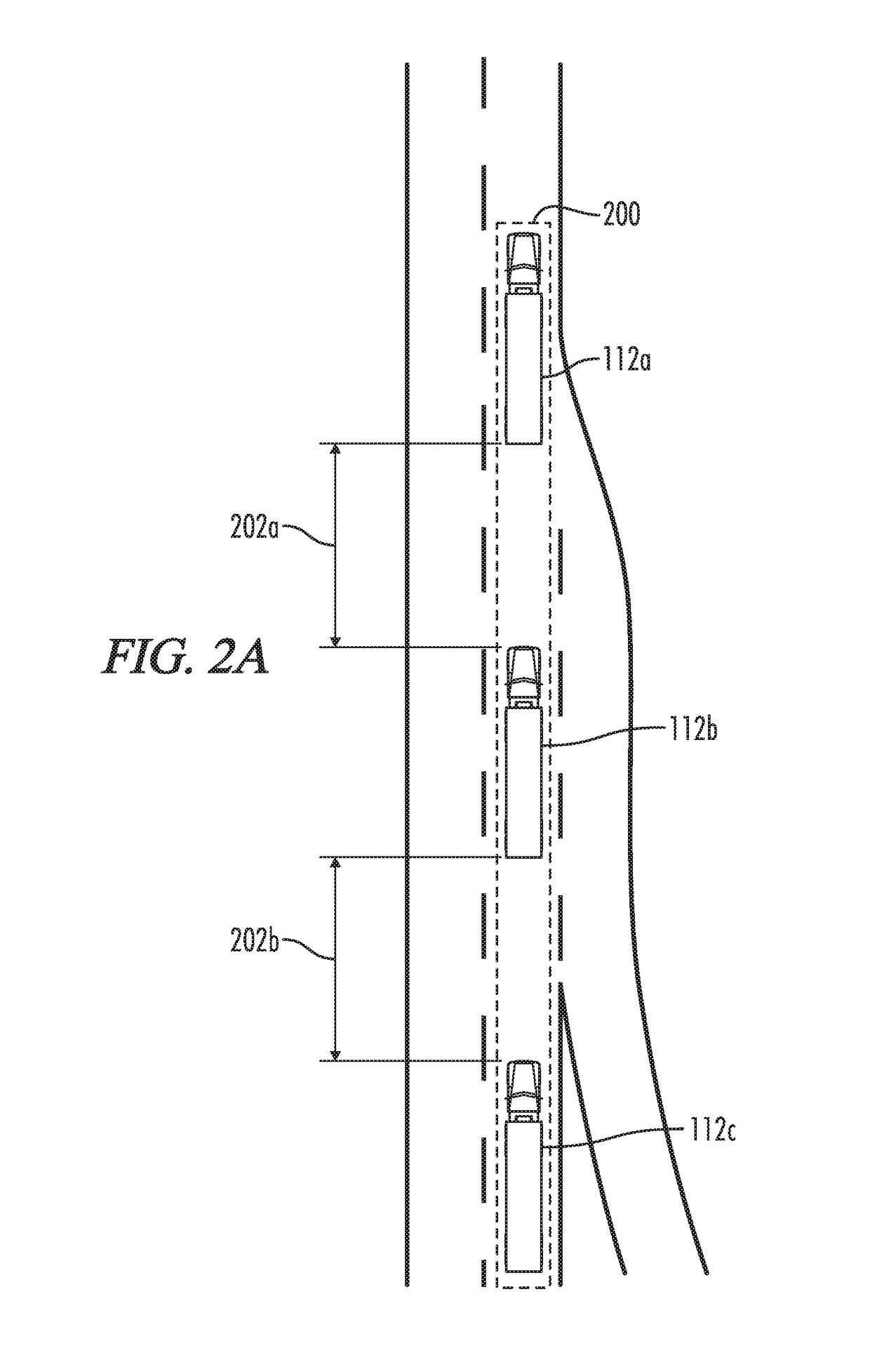 System and method for adjusting vehicle platoon distances based on predicted external perturbations