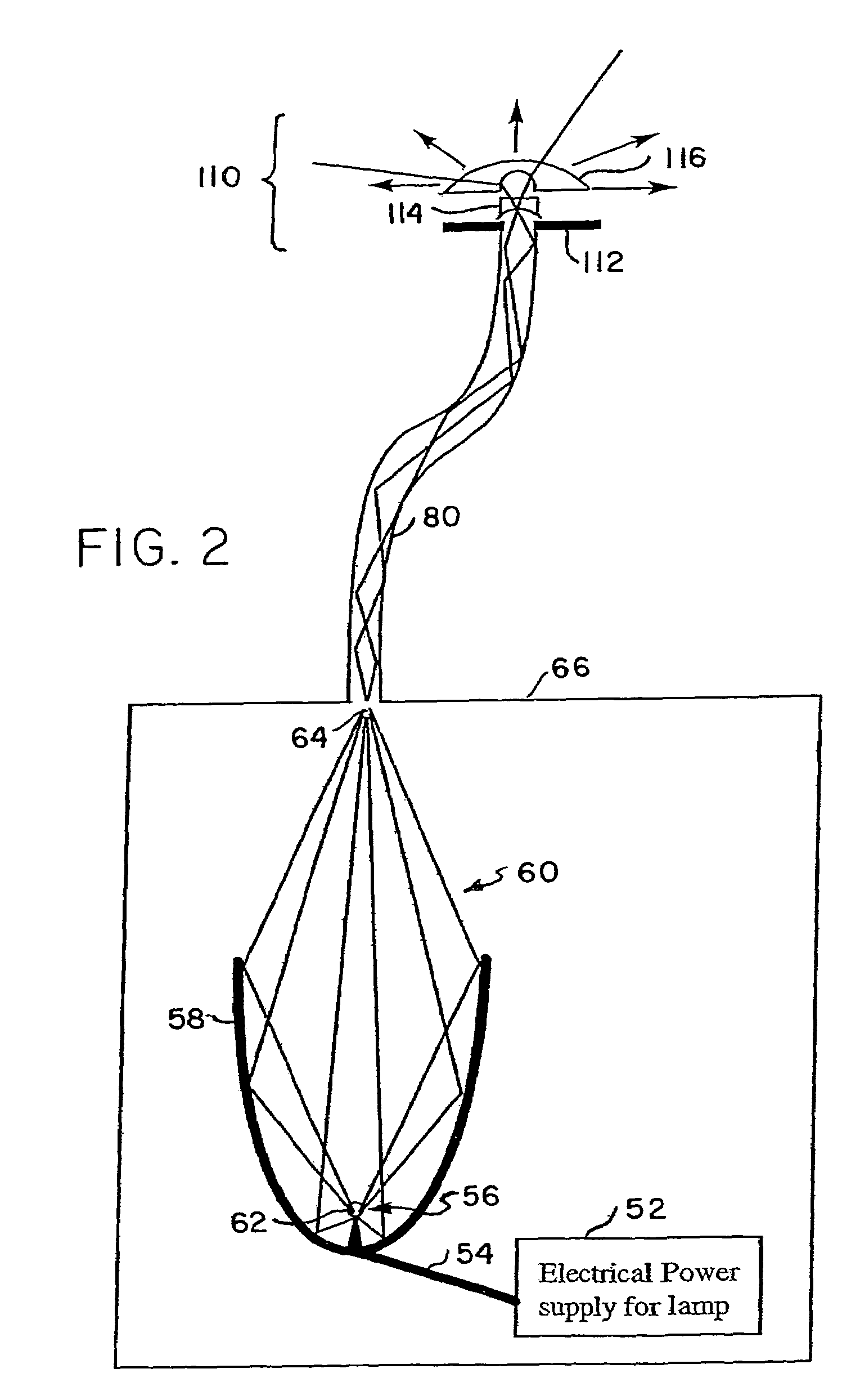 Planetarium and point light source for use in same