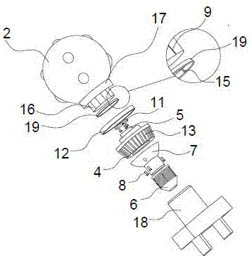 Liquid-cooling heat dissipation LED lamp