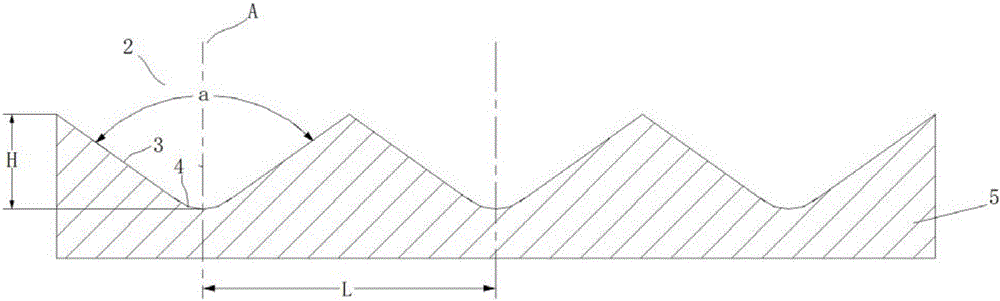 Metal piece, machining method for surface veins of metal piece and electronic equipment