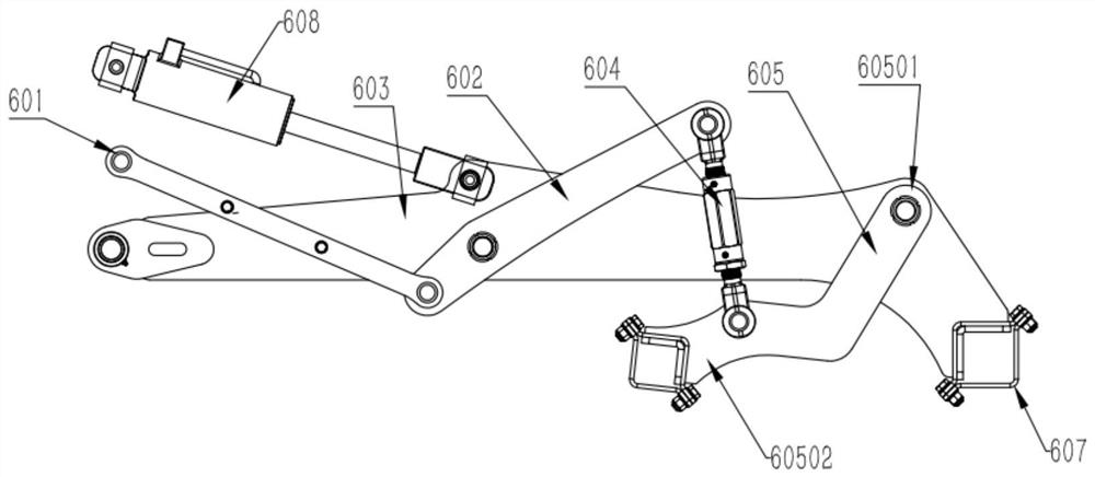 Deep scarification combined land preparation machine and operation method