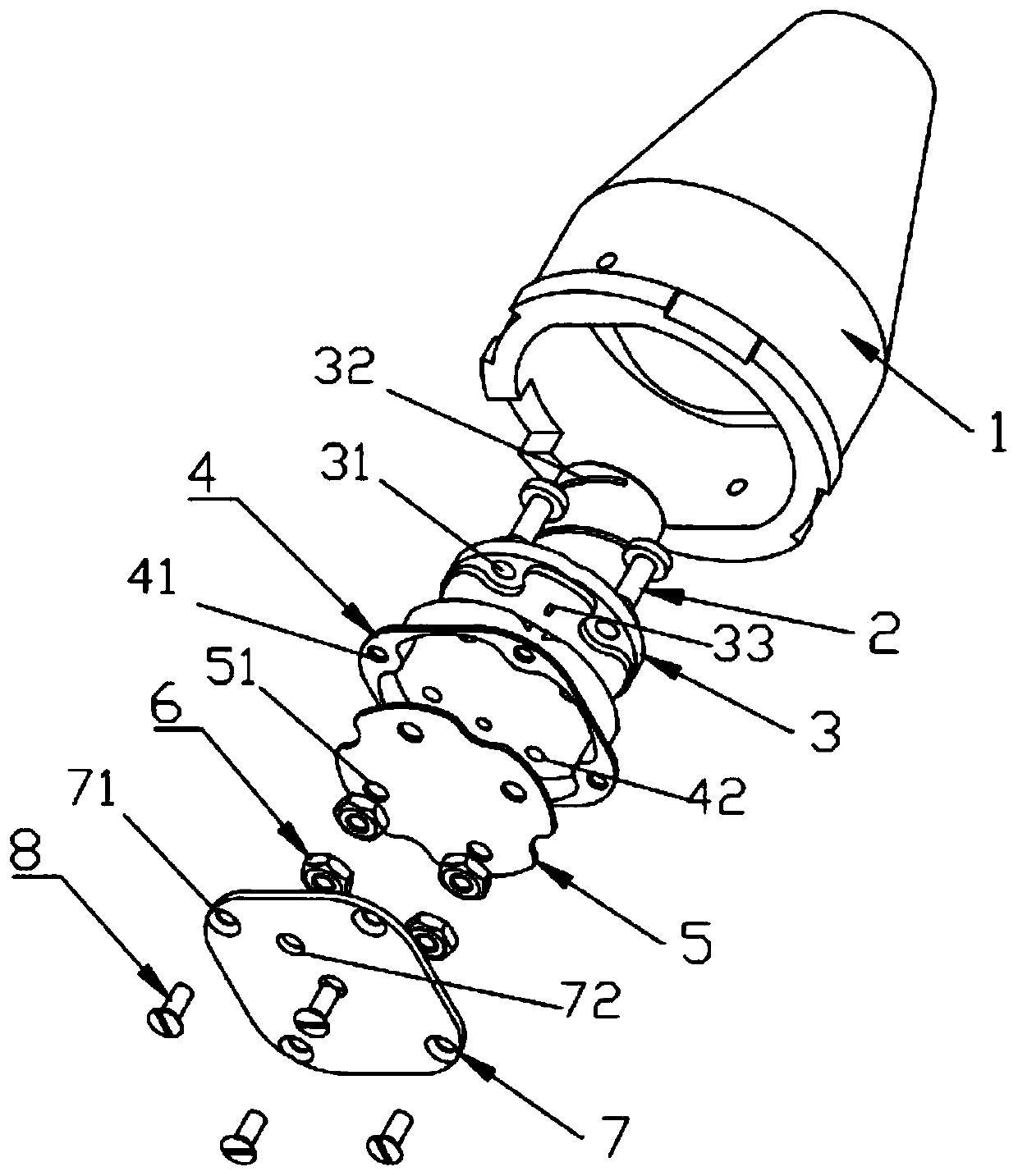 Miniaturized high-overload-resistant circularly polarized omnidirectional antenna