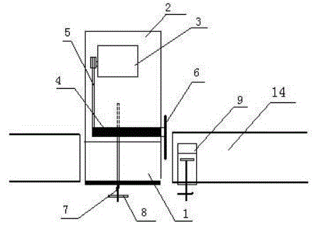 Copper bar cutting device